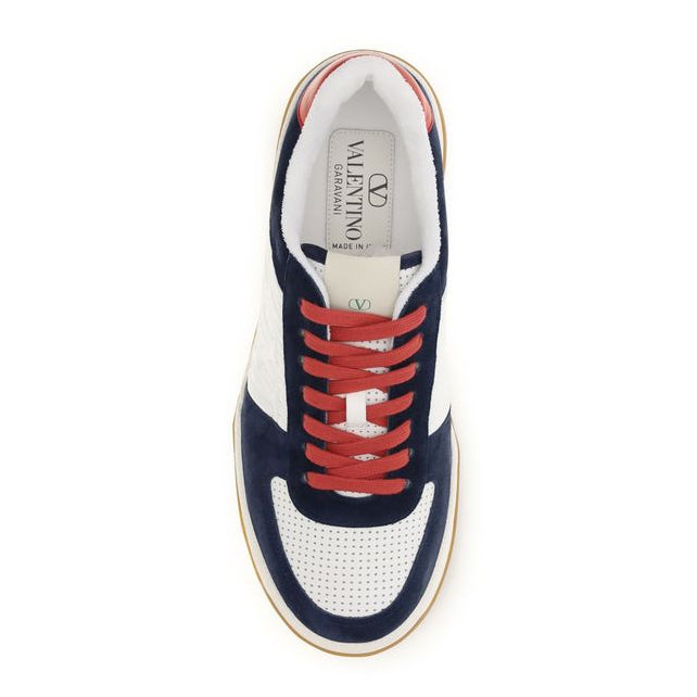 Multicolor Calf Leather Bos Taurus Athletic Sneakers