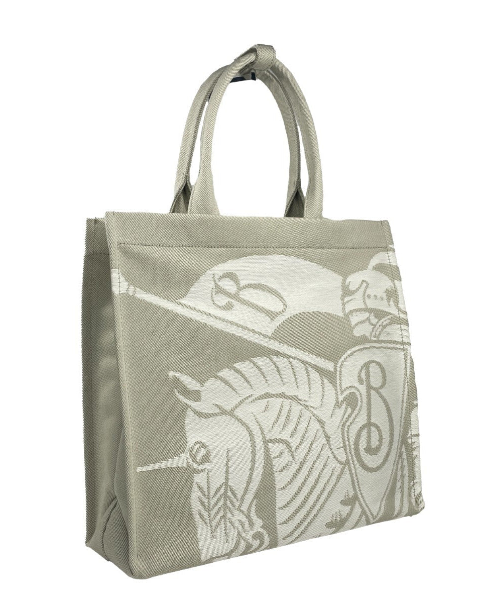 Burberry EKD Canvas Tote Bag With Coin Pouch