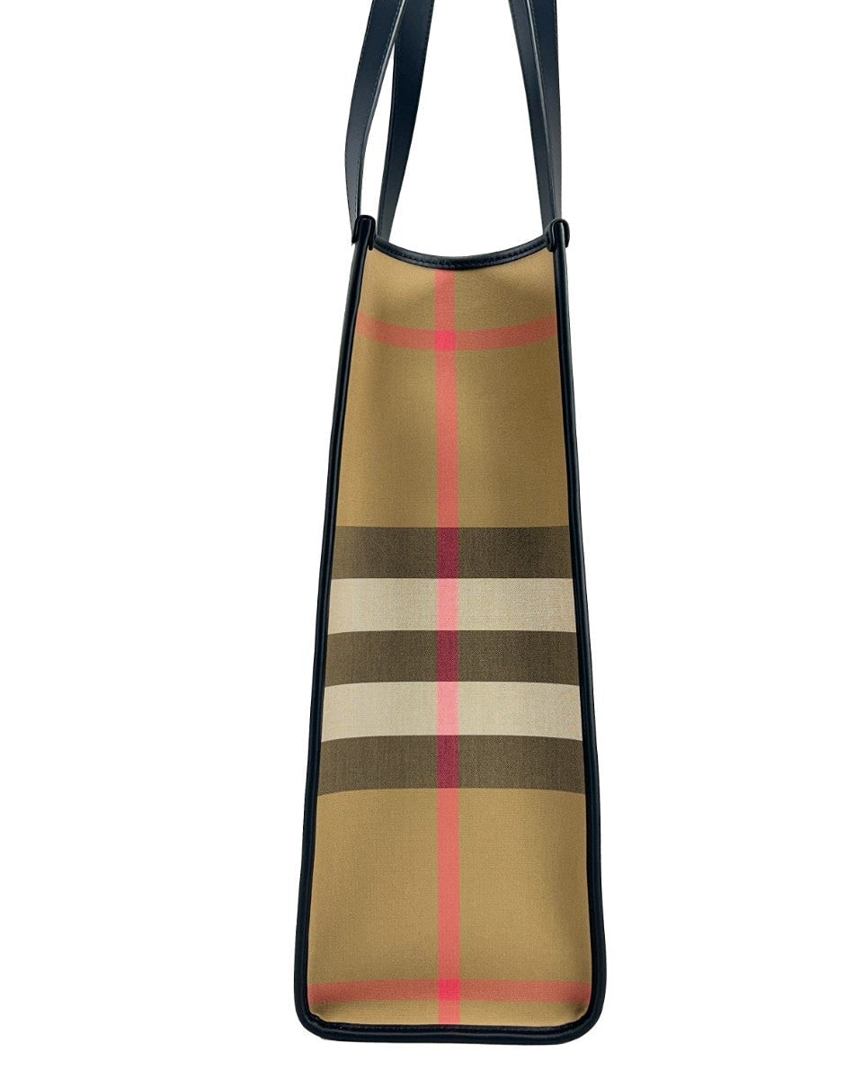 Burberry Medium NS Book Tote Bag Purse