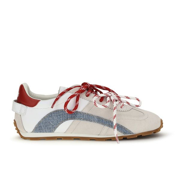 Multicolor Calf Leather Bos Taurus Low Top Sneakers