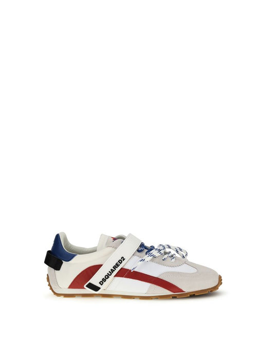 Multicolor Calf Leather Bos Taurus Sneakers