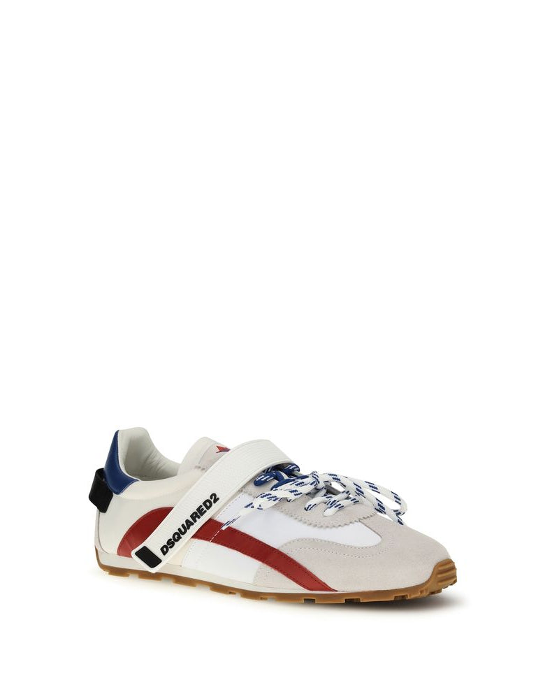 Multicolor Calf Leather Bos Taurus Sneakers