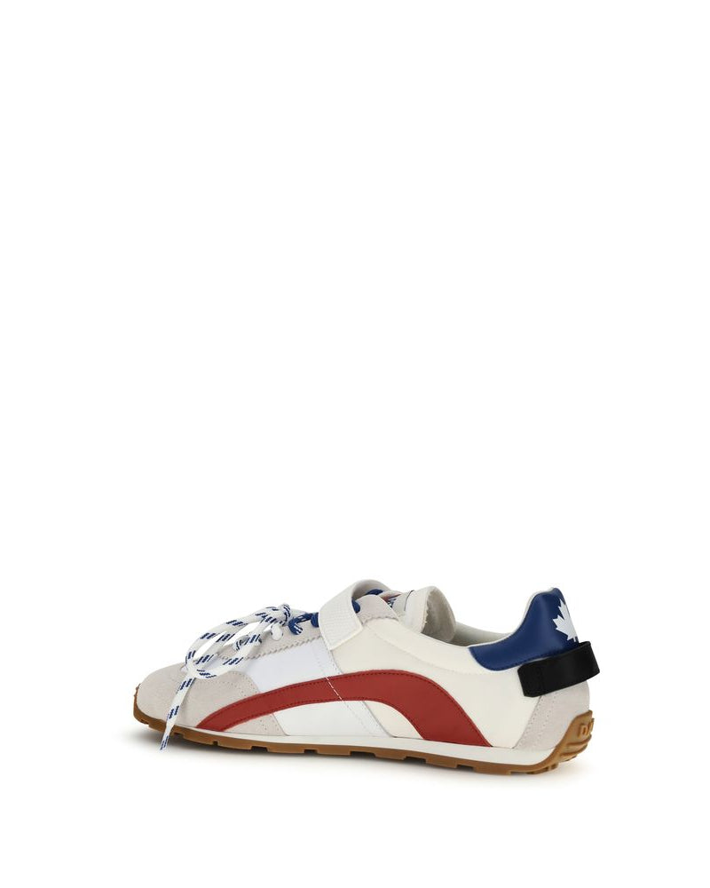 Multicolor Calf Leather Bos Taurus Sneakers
