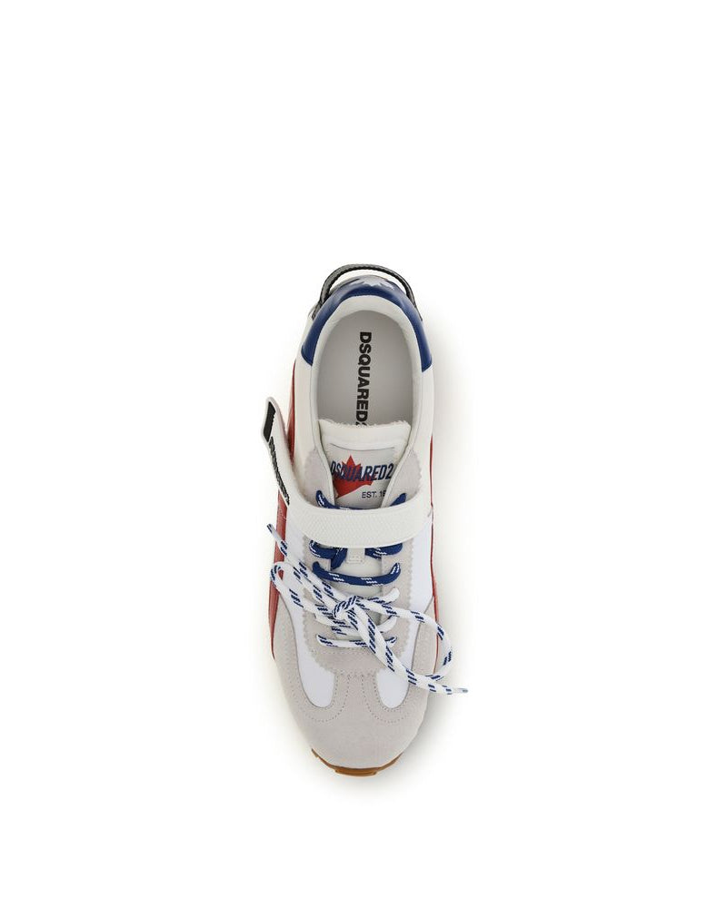 Multicolor Calf Leather Bos Taurus Sneakers