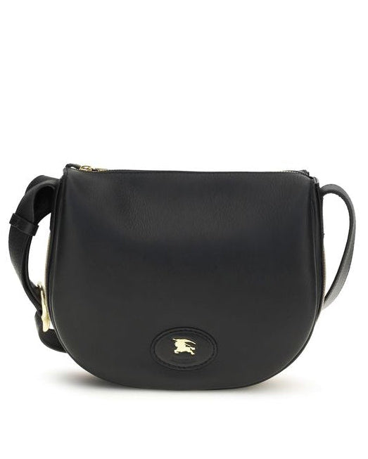 Black Calf Leather Bos Taurus Shoulder Bag