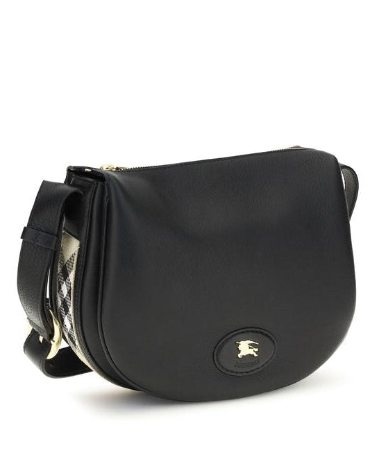 Black Calf Leather Bos Taurus Shoulder Bag