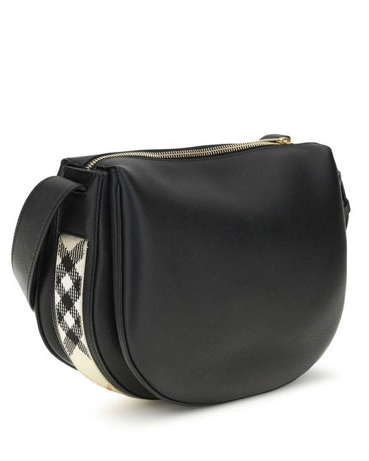 Black Calf Leather Bos Taurus Shoulder Bag