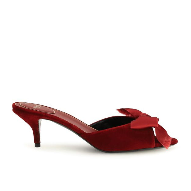 Multicolor Calf Leather Bos Taurus Flat Sandals