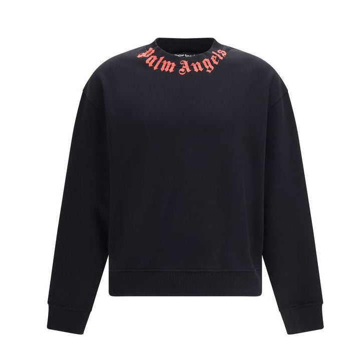Black Cotton Sweatshirt