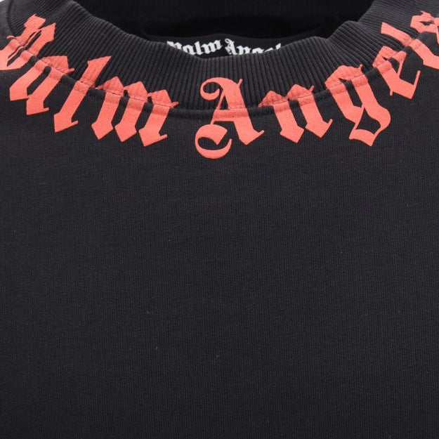 Black Cotton Sweatshirt