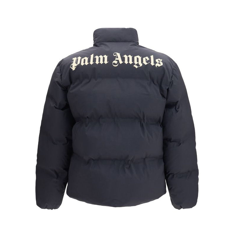 Black Polyamide Full-Length Jacket