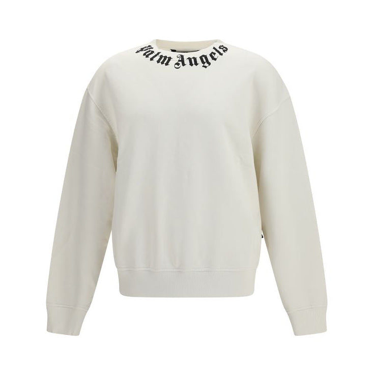 White Cotton Sweatshirt