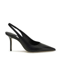 Black Calf Leather Bos Taurus Platform Pumps