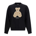 Black Cotton Sweatshirt