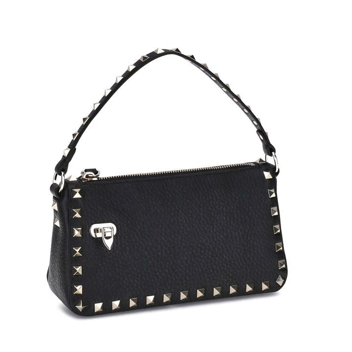 Black Calf Leather Bos Taurus Shoulder Bag