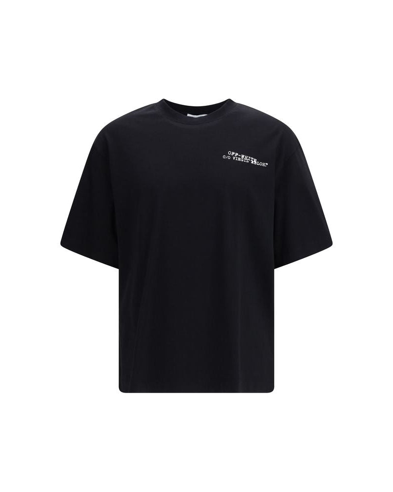 Black Cotton T-Shirt