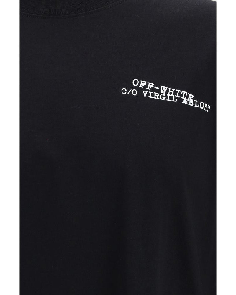 Black Cotton T-Shirt