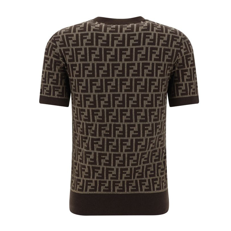 Brown Cotton T-Shirt
