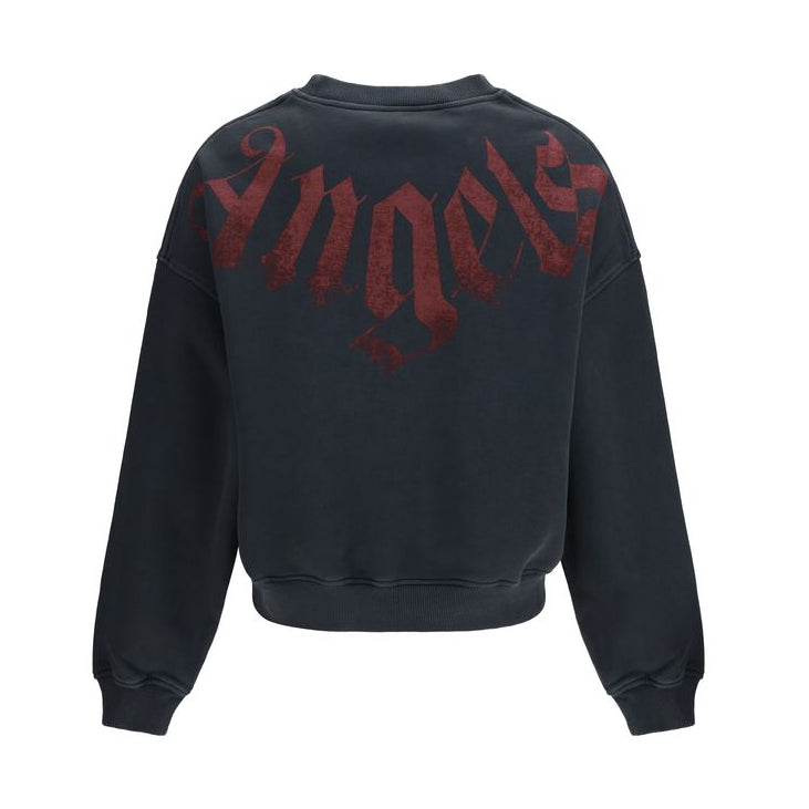 Black Cotton Sweatshirt