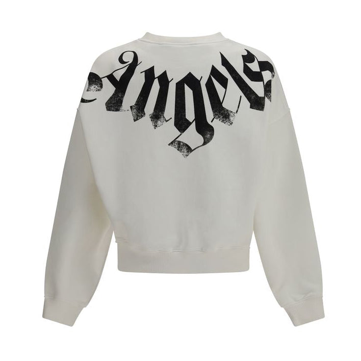 White Cotton Sweatshirt