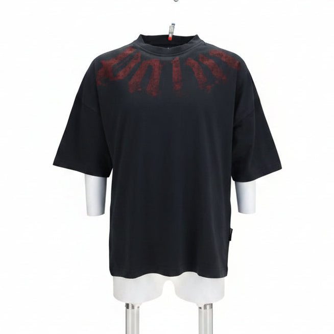 Black Cotton T-Shirt