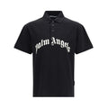 Black Cotton Polo Shirt