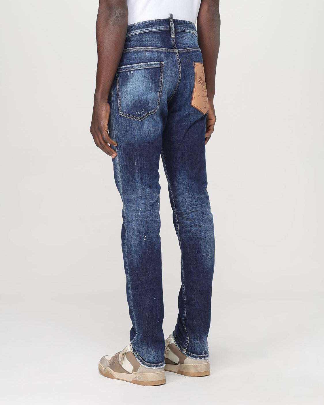 Blue Denim Relaxed Fit Jeans