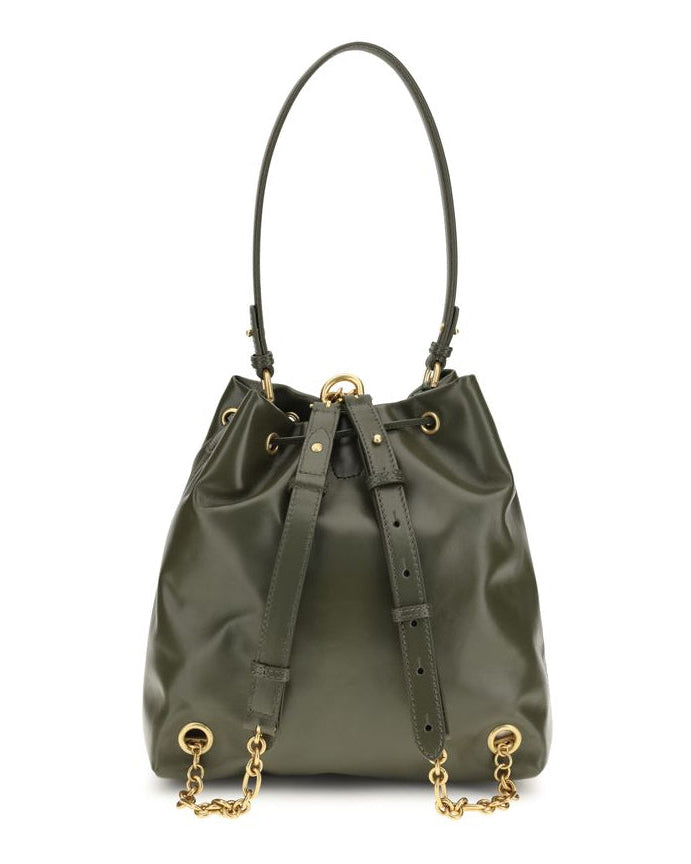 Bicolor Calf Leather Bos Taurus Backpack