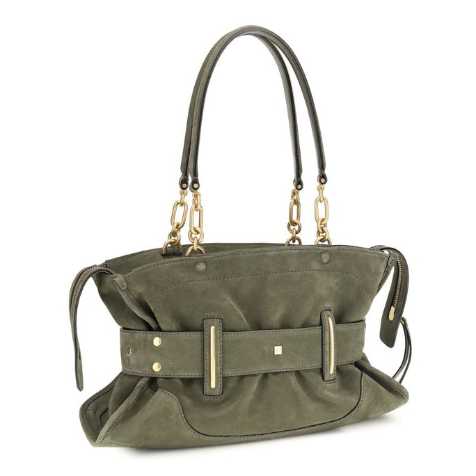 Bicolor Calf Leather Bos Taurus Handbag