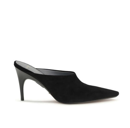 Balenciaga – Duchesse Suede Mule Black