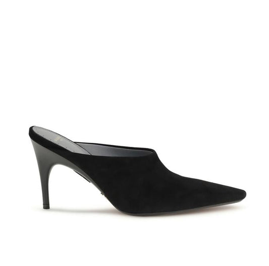 Balenciaga – Duchesse Suede Mule Black
