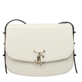 White Leather Crossbody Bag