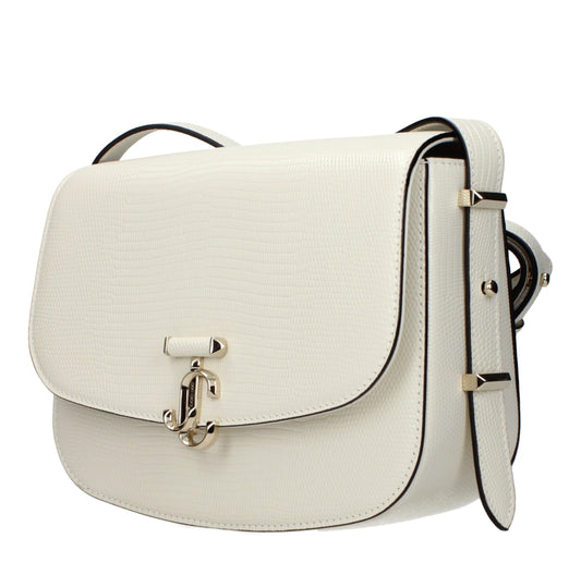 White Leather Crossbody Bag