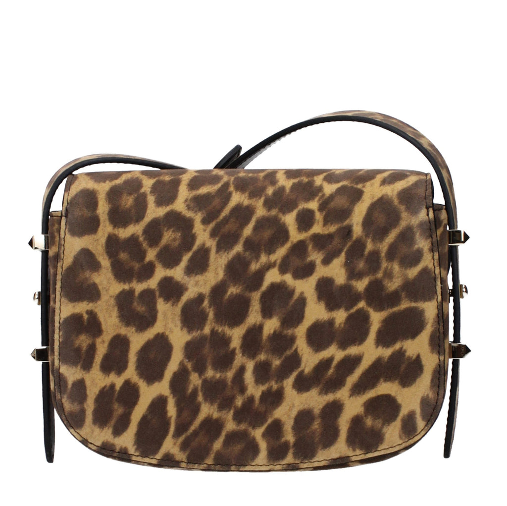 Brown Leather Crossbody Bag