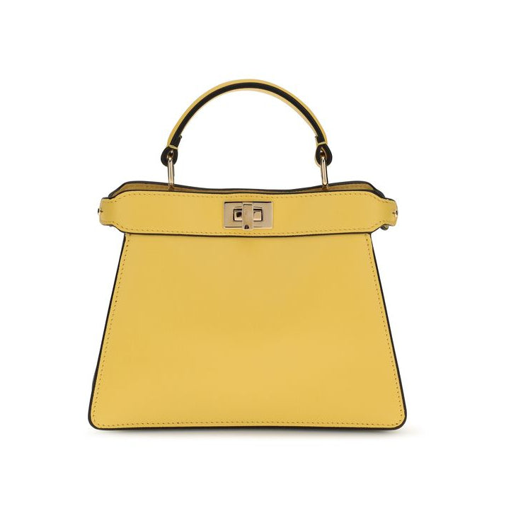 Bicolor Calf Leather Bos Taurus Handbag