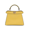 Bicolor Calf Leather Bos Taurus Handbag
