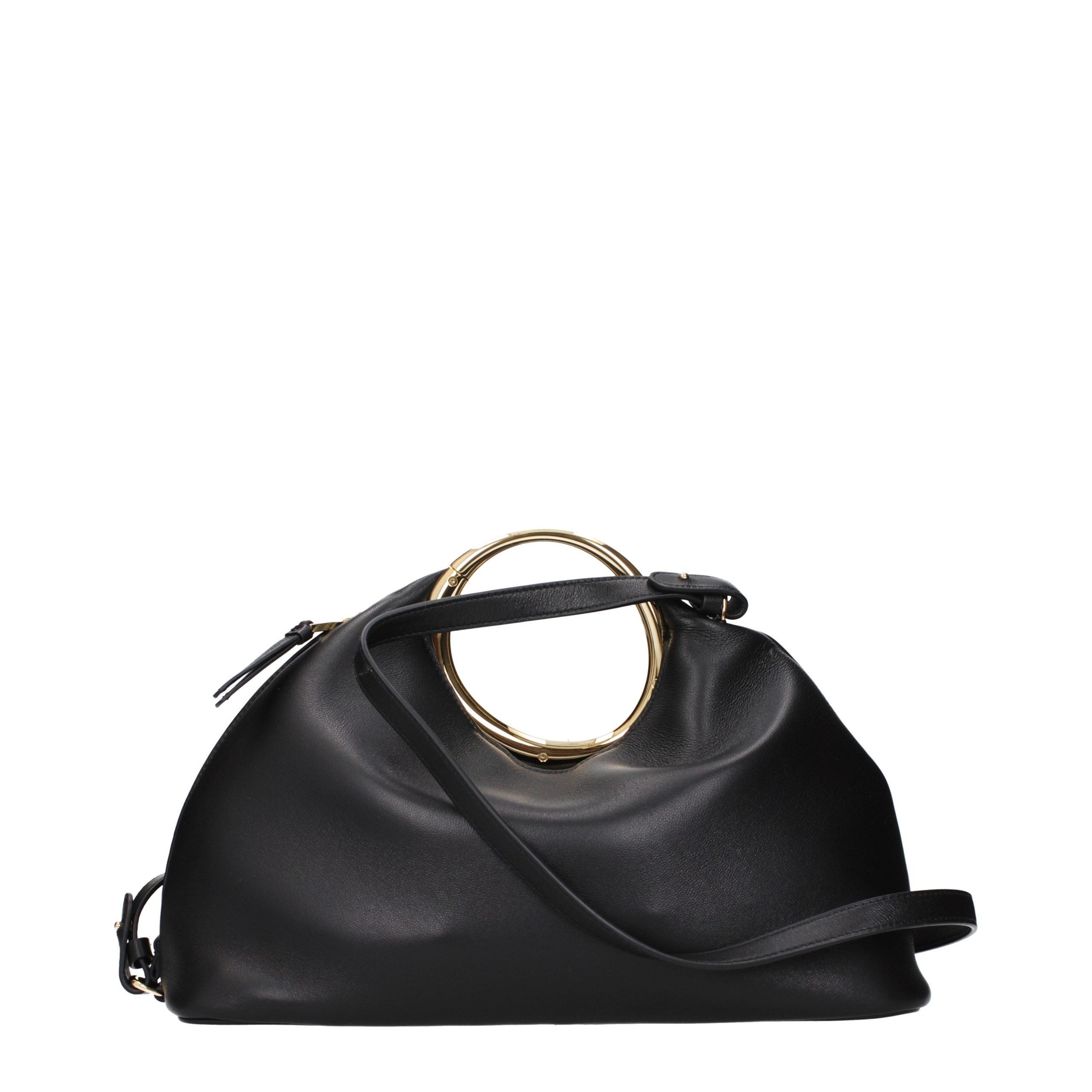Black Leather Handbag