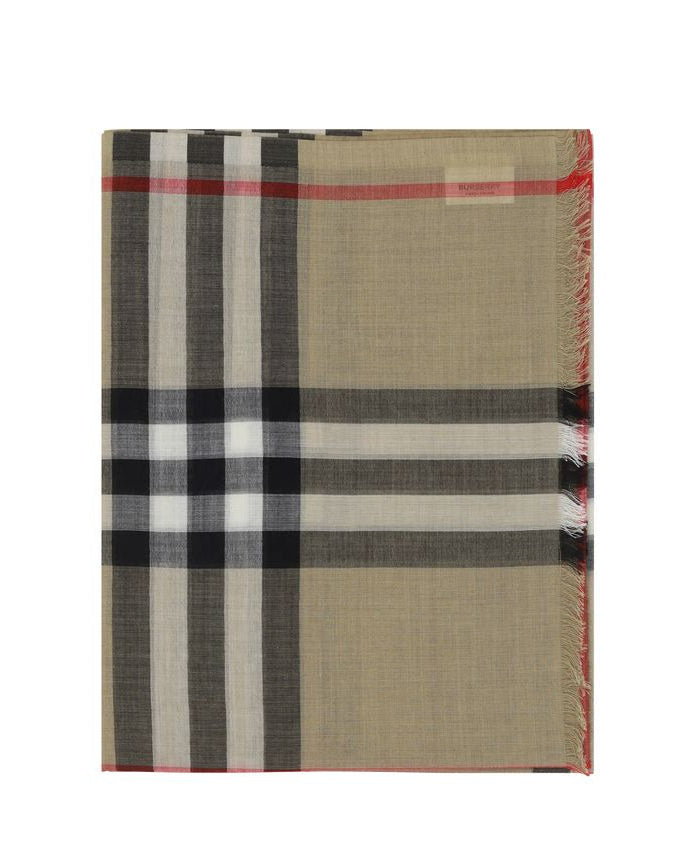 Brown Silk Scarf
