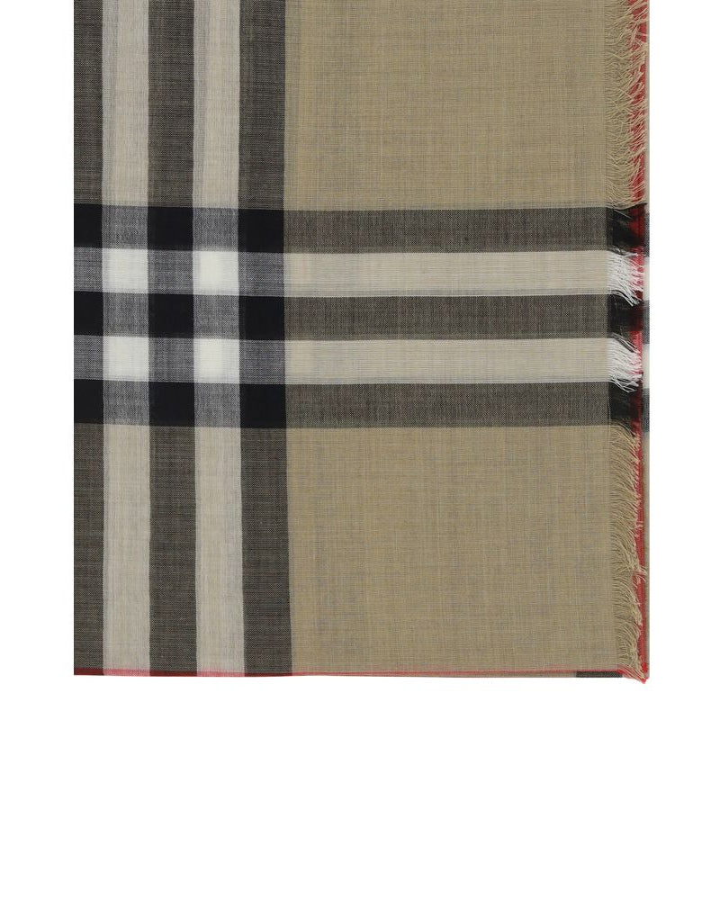 Brown Silk Scarf