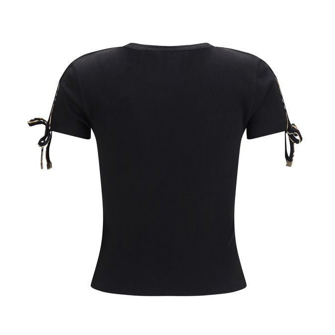 Black Cotton T-Shirt