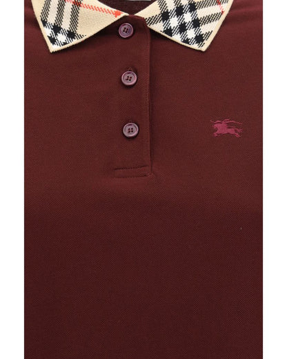 Bordeaux Cotton Casual Dress