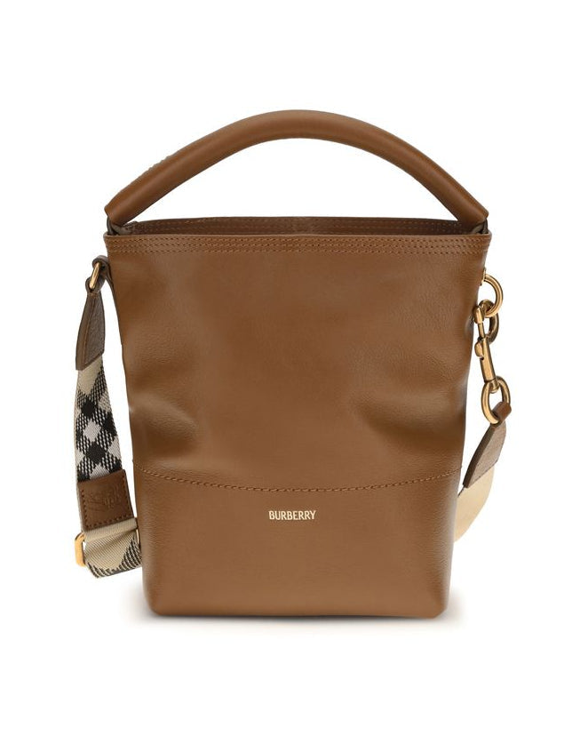 Brown Calf Leather Bos Taurus Backet Bag