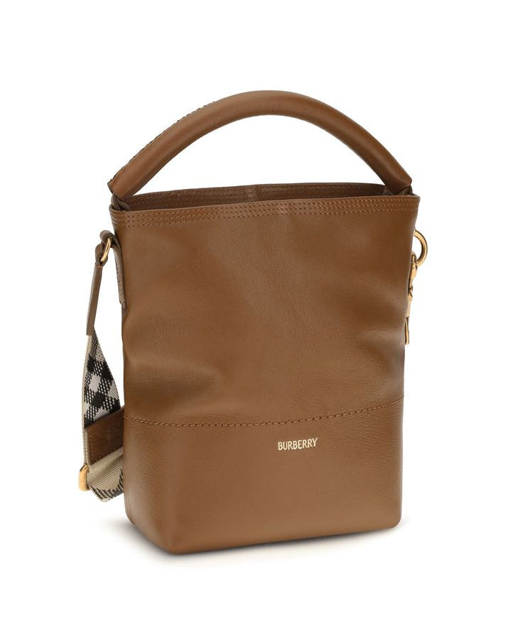 Brown Calf Leather Bos Taurus Backet Bag