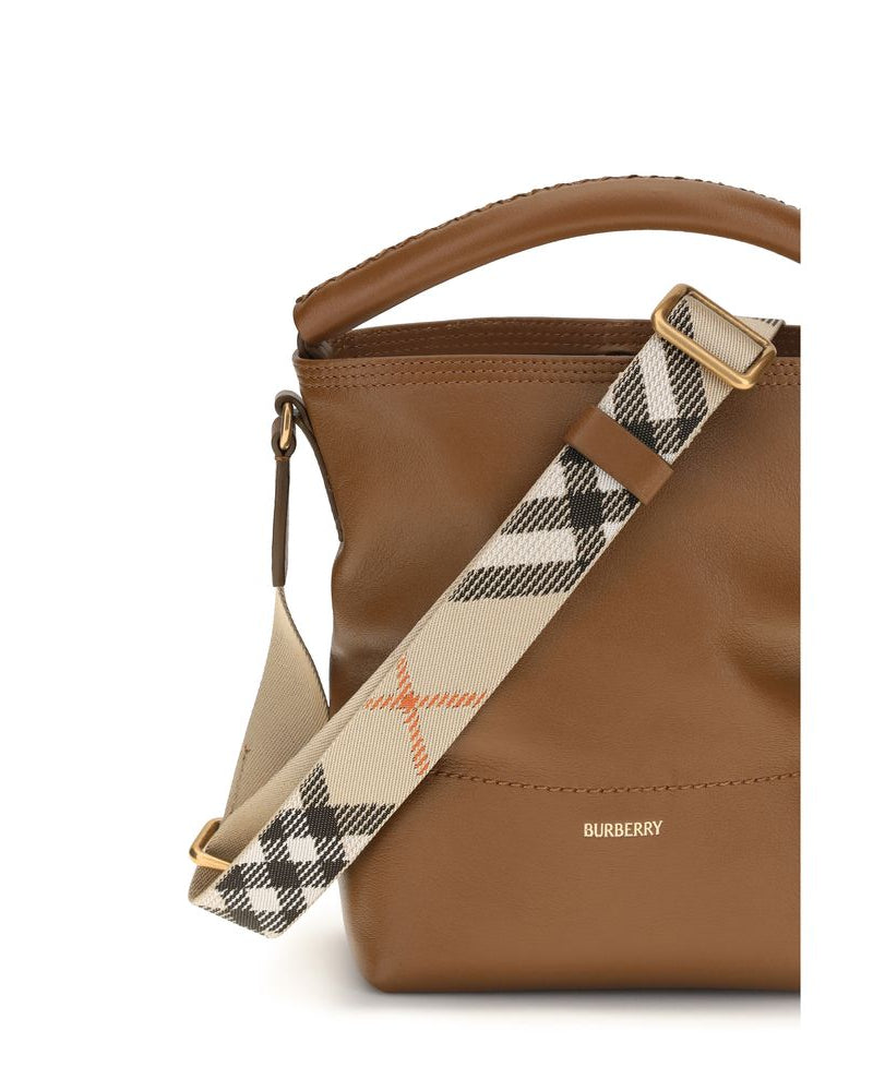 Brown Calf Leather Bos Taurus Backet Bag