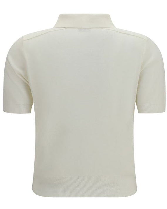 Beige Wool Oves Aries Polo Shirt
