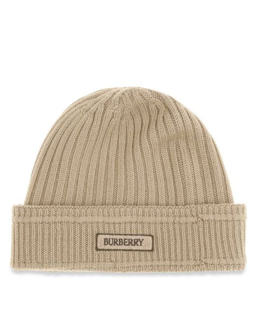 Beige Wool Oves Aries Beanie