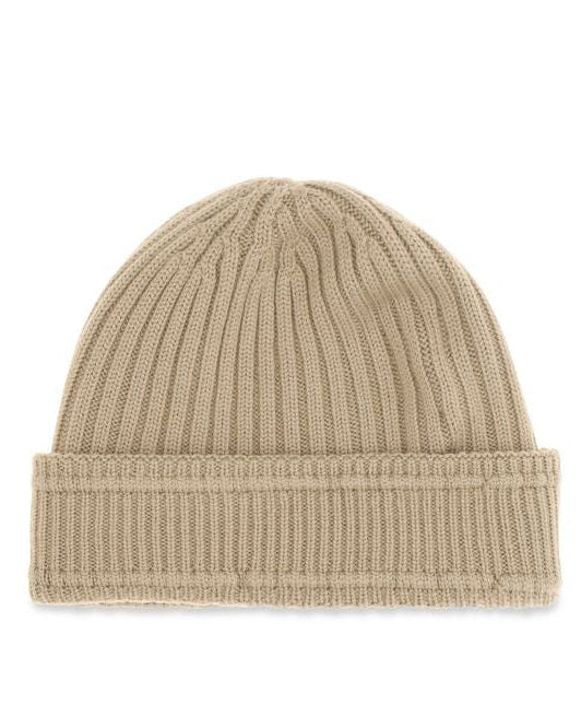 Beige Wool Oves Aries Beanie