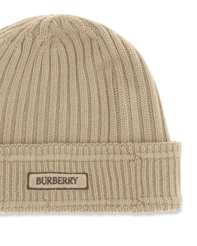 Beige Wool Oves Aries Beanie