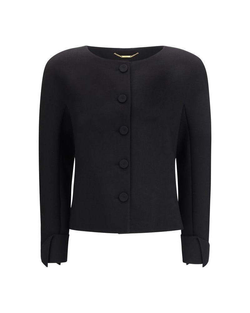 Black Wool Oves Aries Jacket