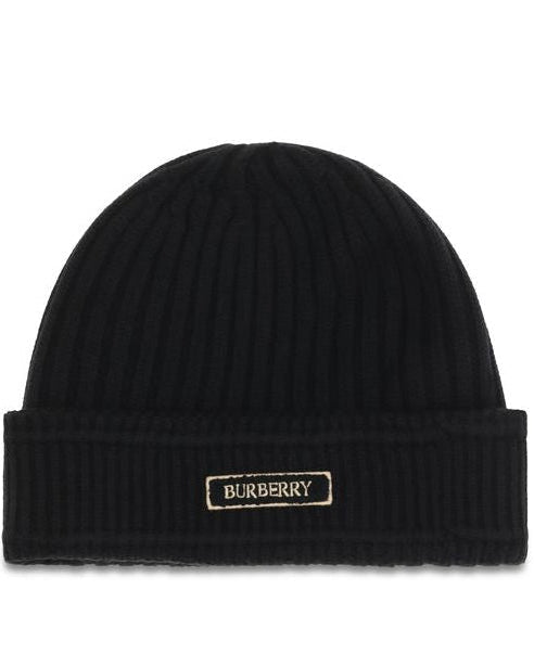 Black Wool Oves Aries Beanie